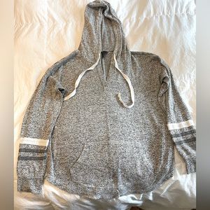 Marled Gray Hooded Sweatshirt Mix by 41 Hawthorn